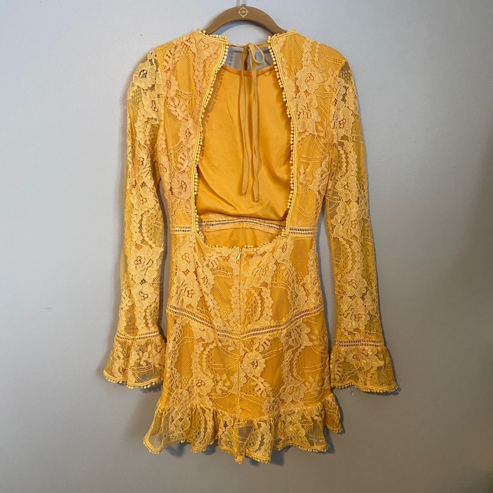 Gold Tobi Dress - Picture 2 of 2